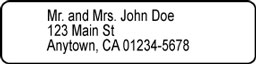 generic John Doe address label